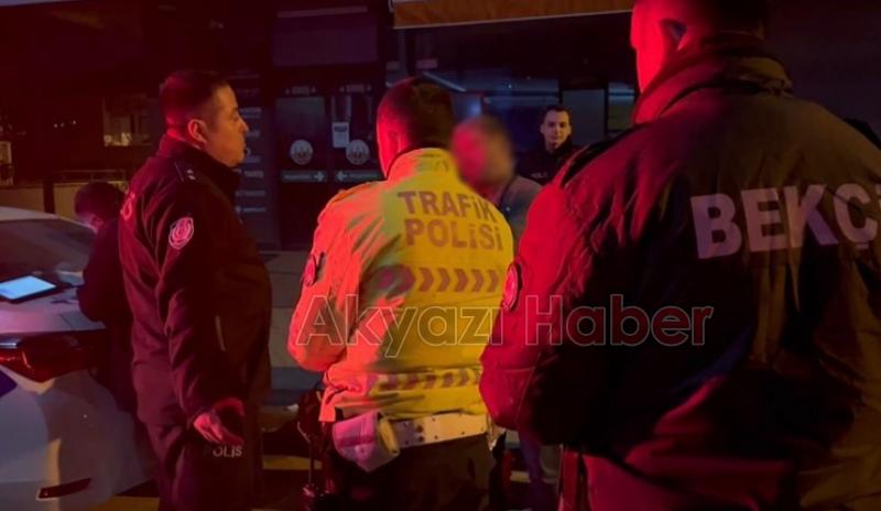 Akyazı'da yılbaşı gecesi yapılan uygulamada 