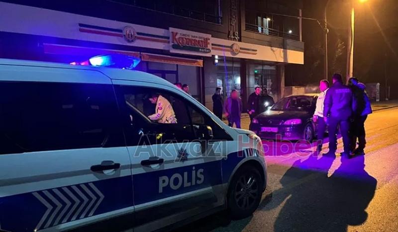 Akyazı'da yılbaşı gecesi yapılan uygulamada 