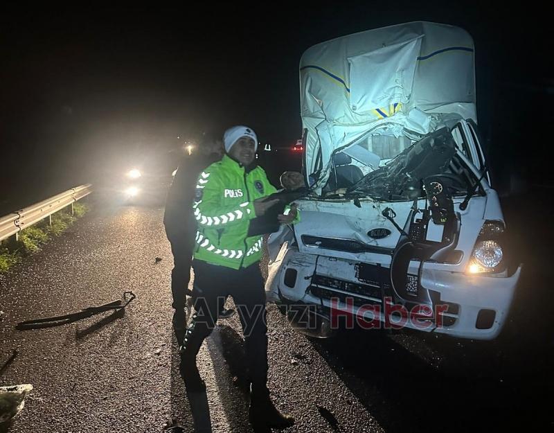 Otoyolda kaza 1 ölü