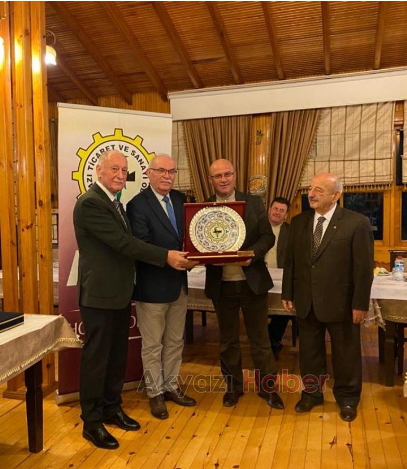 ATSO da plaket töreni