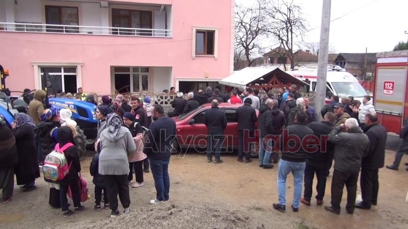 Yanan evde yaşlı kadın öldü