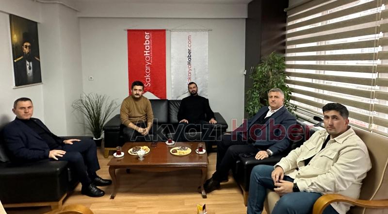 Belediye Başkan Yardımcıları ve Basın Müdüründen ziyaret