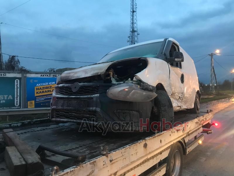 Kavşakta çarpıştılar 1 yaralı