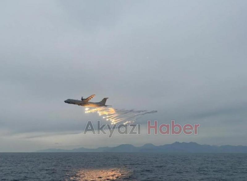 Mavi Vatan'da nefes kesen anlar! Türk Silahlı Kuvvetleri'nden Denizkurdu Tatbikatı...