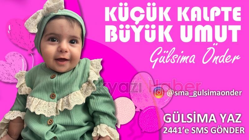 Gülsima'nın SMA ile mücadelesinde Sakarya tek yürek