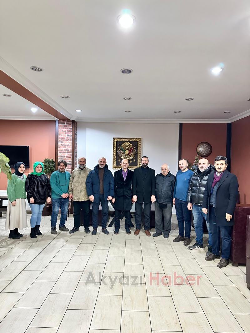 Abdullah Taha Yıldırım gazetecilerle bir araya geldi