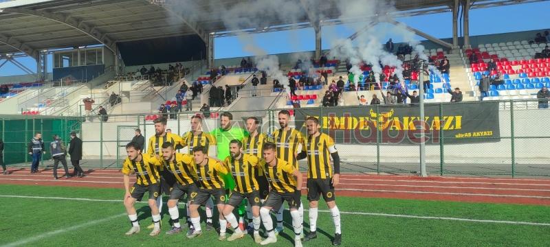 As Akyazıspor galibiyeti koruyamadı