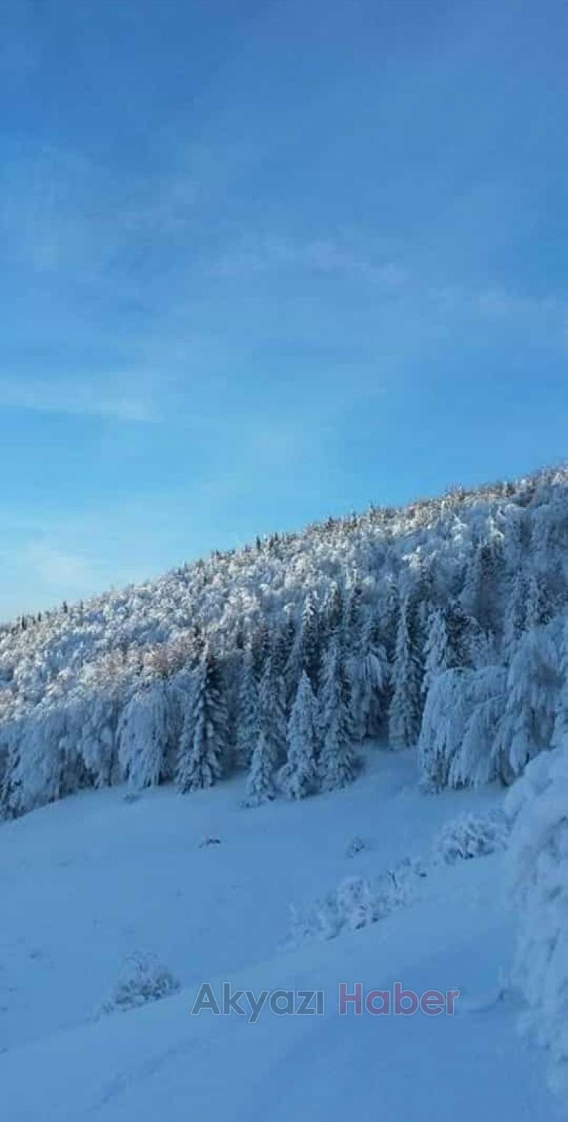 Sultanpınar Yaylasında kar kalınlığı 60 cm buldu