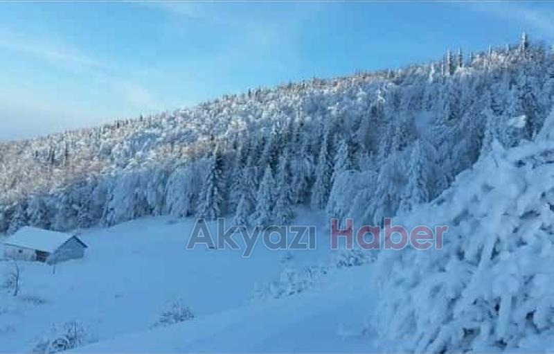 Sultanpınar Yaylasında kar kalınlığı 60 cm buldu
