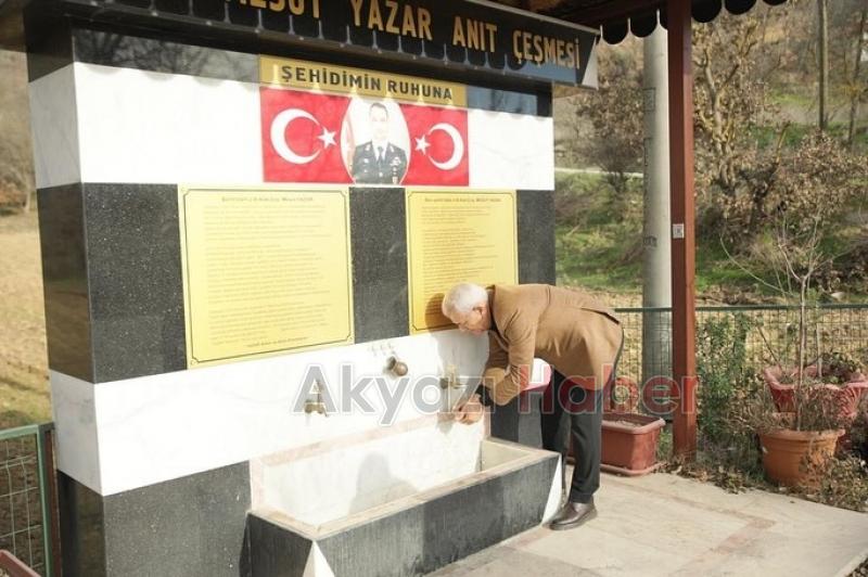 Şehidin hatırası memleketinde yaşatılıyor