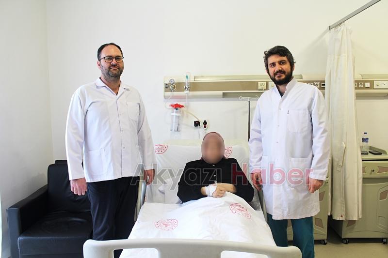 Bacağında devasa boyutta tümör oluştu