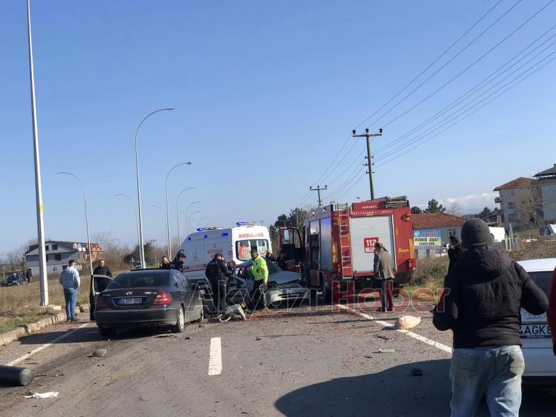 Kocaali'de kaza: 1 ölü, 1 yaralı