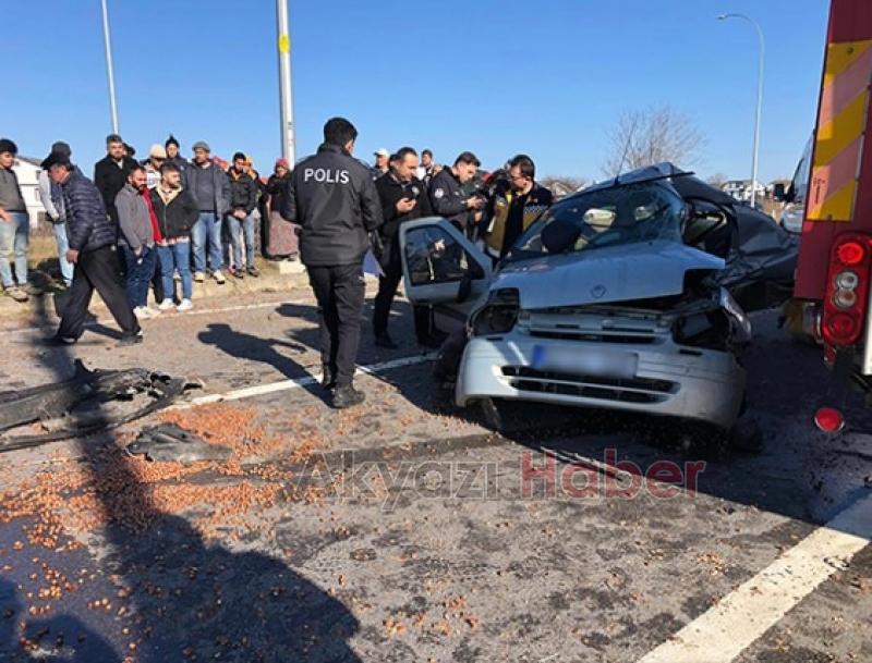 Kocaali'deki feci kazada baba ve kızı öldü