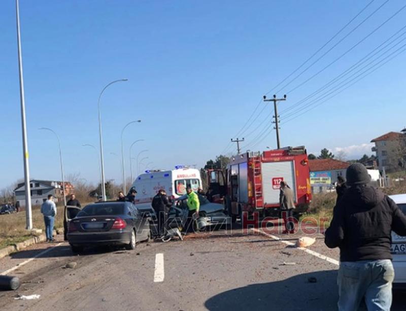 Kocaali'deki feci kazada baba ve kızı öldü