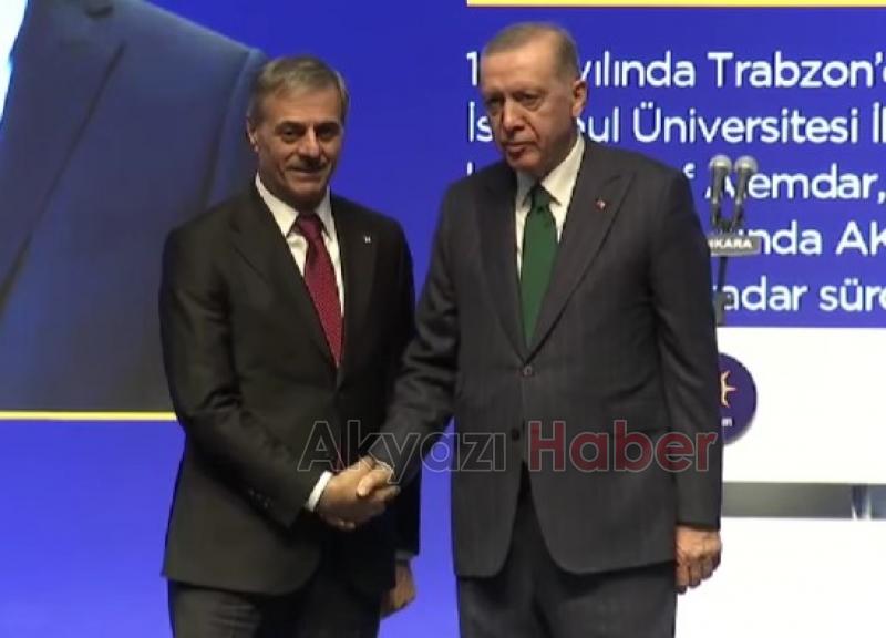 Erdoğan resmen açıkladı Büyükşehir adayı Yusuf Alemdar