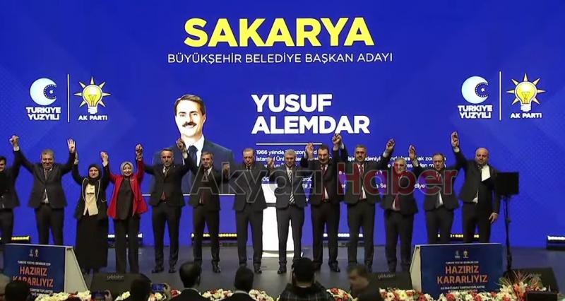 Erdoğan resmen açıkladı Büyükşehir adayı Yusuf Alemdar