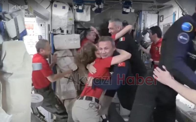 Türkiye’nin ilk astronotu Alper Gezeravcı, ISS’de