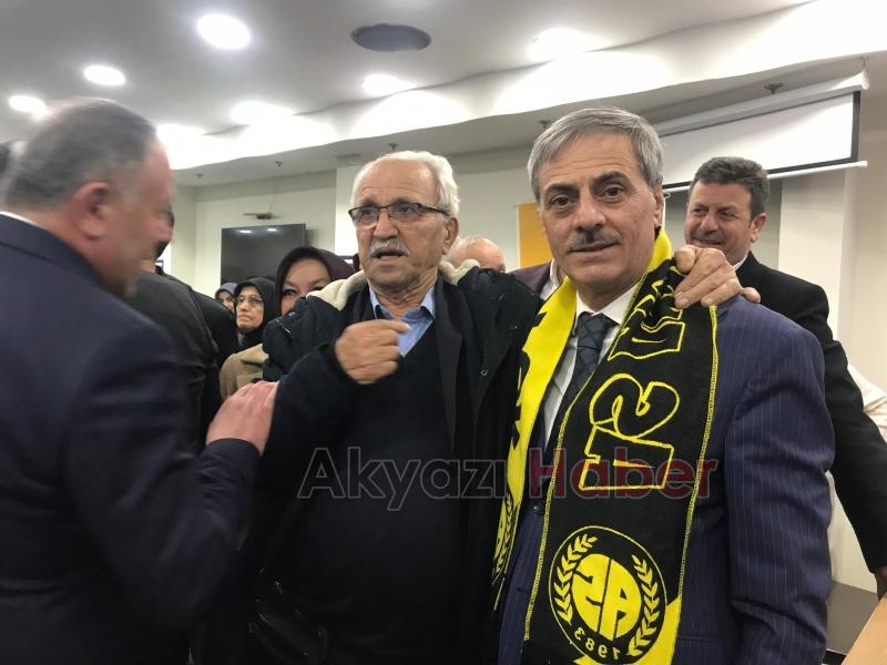 Alemdar Akyazı da büyük bir coşkuyla karşılandı