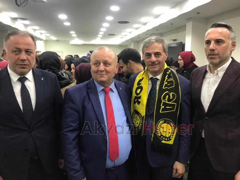 Alemdar Akyazı da büyük bir coşkuyla karşılandı