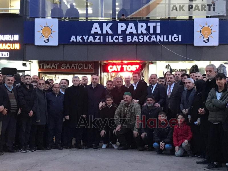 Alemdar Akyazı da büyük bir coşkuyla karşılandı