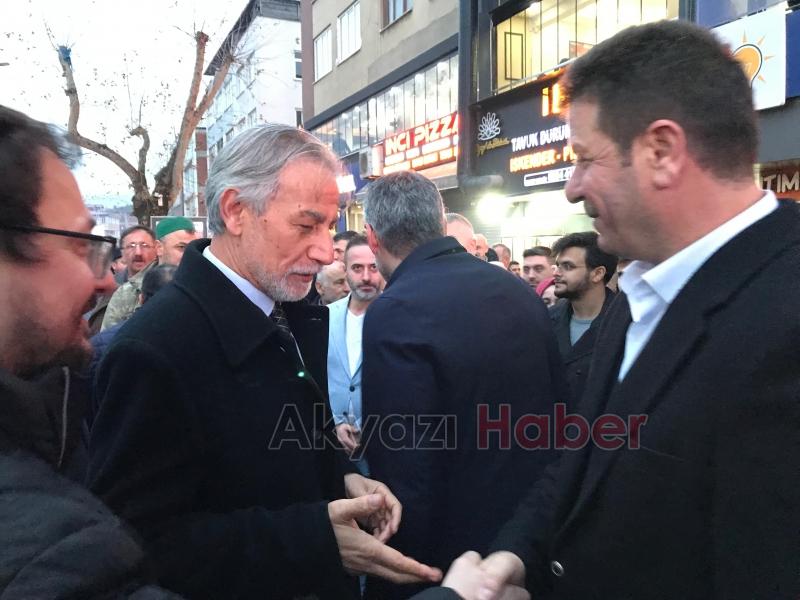 Alemdar Akyazı da büyük bir coşkuyla karşılandı