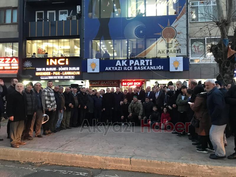 Alemdar Akyazı da büyük bir coşkuyla karşılandı