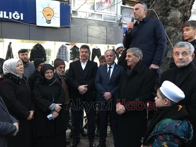 Alemdar Akyazı da büyük bir coşkuyla karşılandı