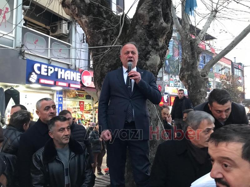 Alemdar Akyazı da büyük bir coşkuyla karşılandı