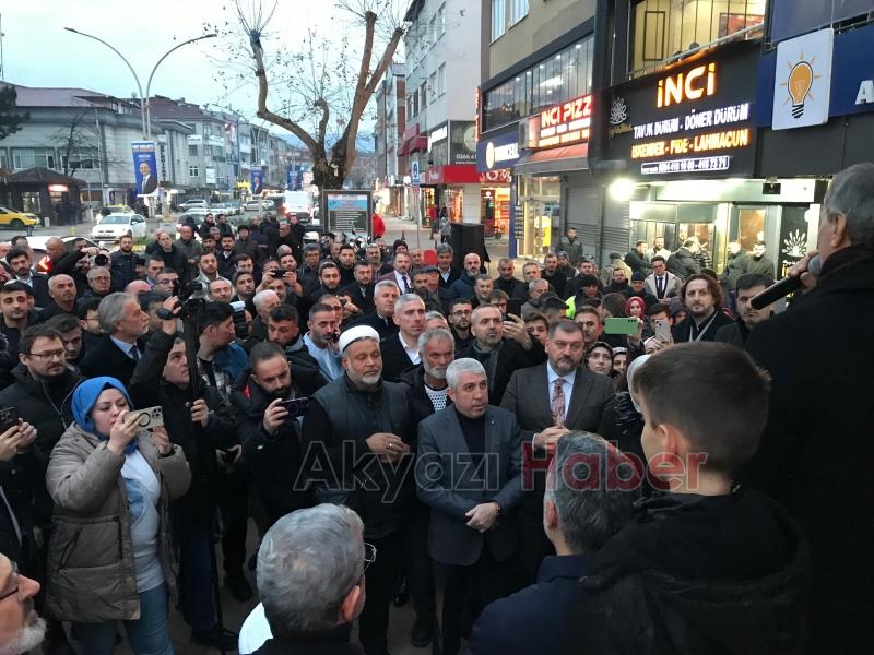 Alemdar Akyazı da büyük bir coşkuyla karşılandı