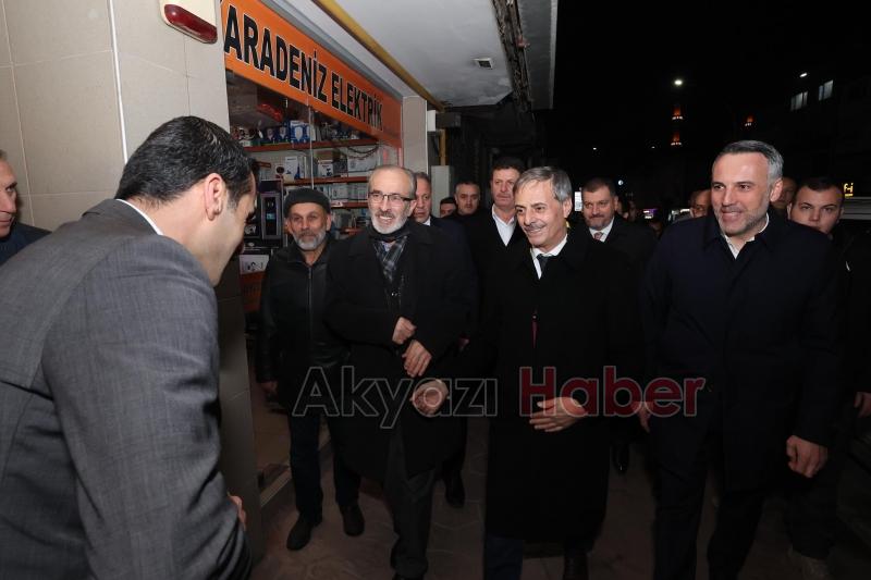 Alemdar Akyazı da büyük bir coşkuyla karşılandı