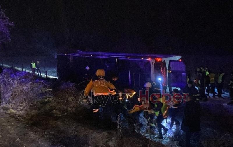 Kastamonu'da otobüs kazası: 6 ölü, 33 yaralı