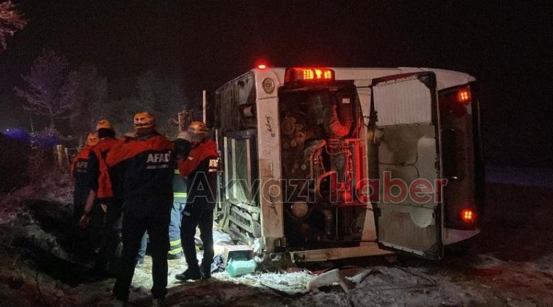 Kastamonu'da otobüs kazası: 6 ölü, 33 yaralı