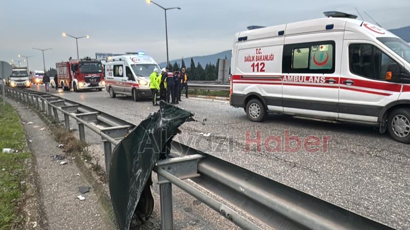 Feci kaza sonrası Sakarya'ya getirilen baba ve kızı hayatını kaybetti