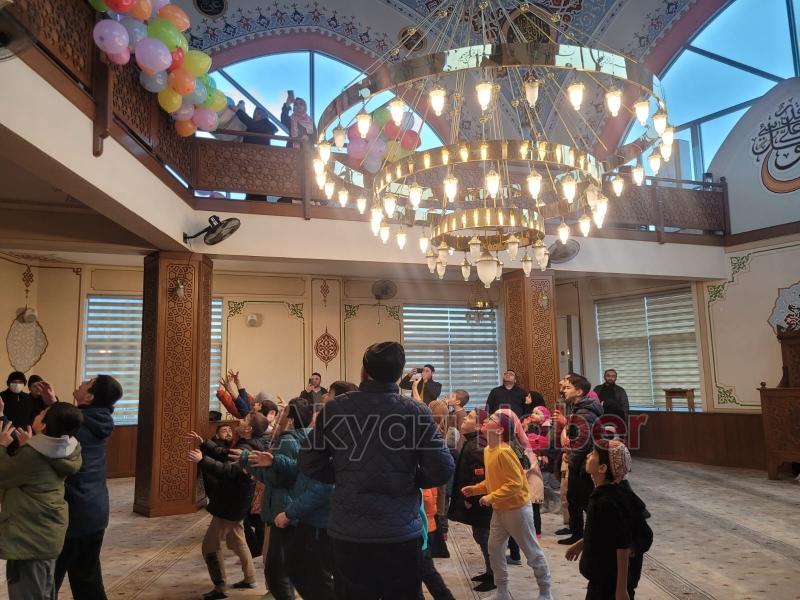 Haydi Çocuklar Camiye projesi büyük heyecan uyandırdı