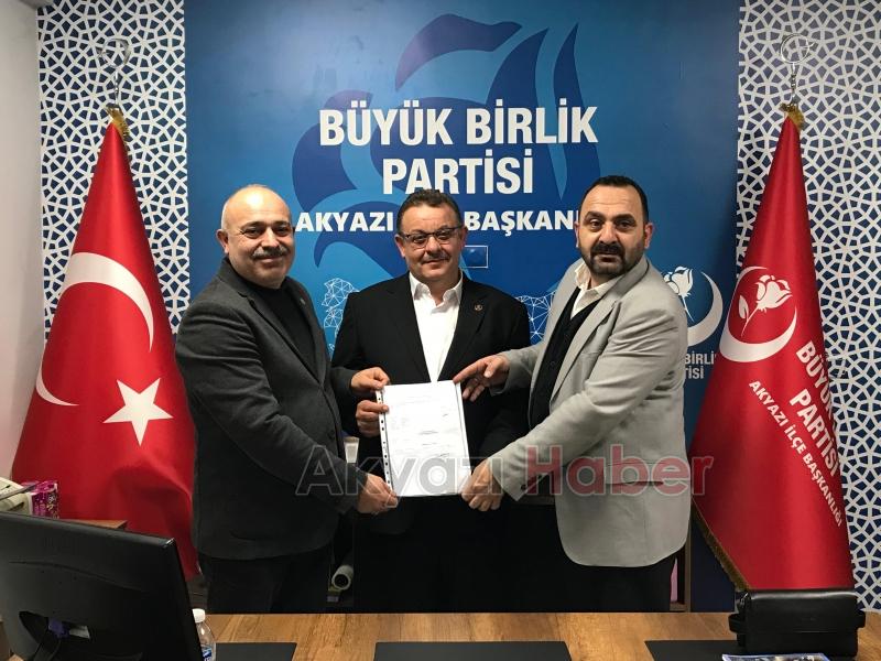 Ahmet Yıldırım meclis üyeliği için başvurusunu yaptı