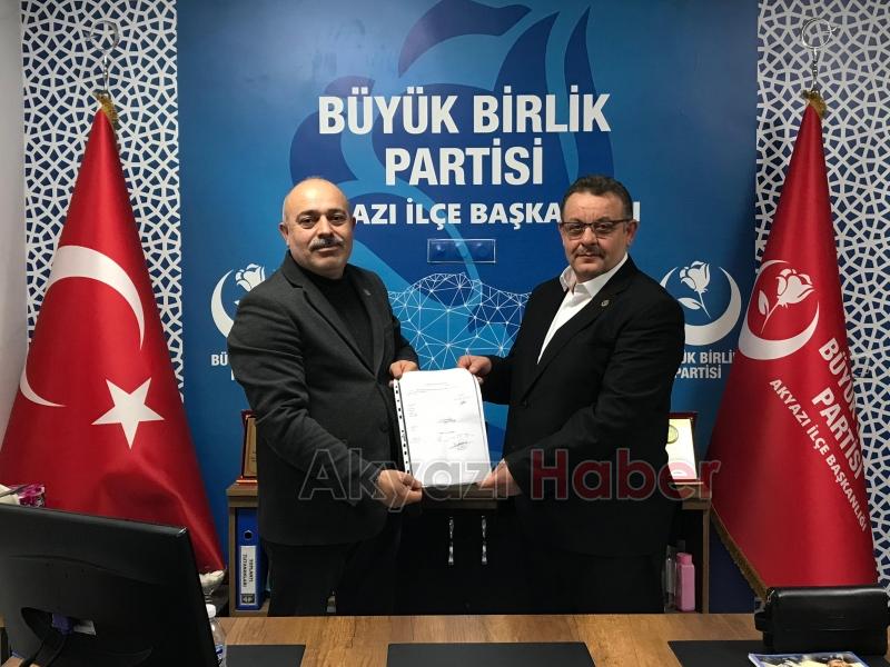 Ahmet Yıldırım meclis üyeliği için başvurusunu yaptı