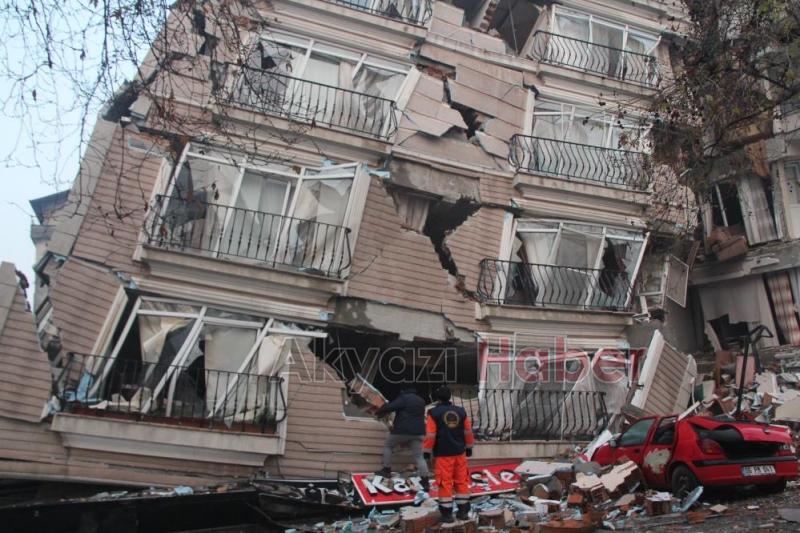 Asrın felaketinden fotoğraflar