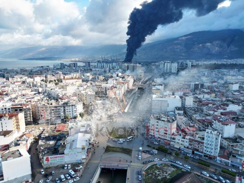 Asrın felaketinden fotoğraflar