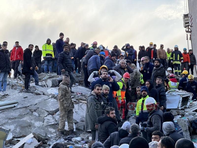 Asrın felaketinden fotoğraflar