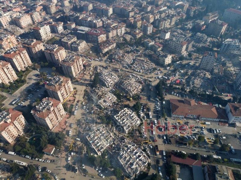 Asrın felaketinden fotoğraflar