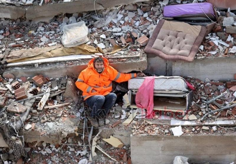 Asrın felaketinden fotoğraflar