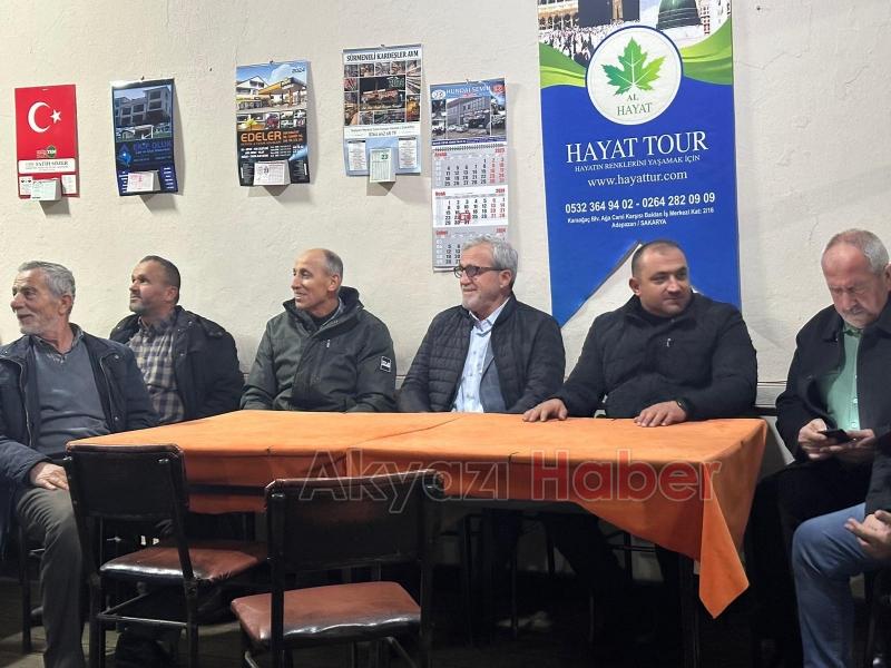 Akyazı Belediye Başkan Adayı Hasan Akcan Yeni bir anlayışla geliyoruz