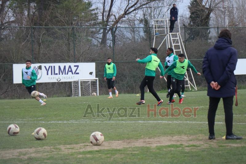 Sakaryaspor Bodrum maçının hazırlıklarına devam etti