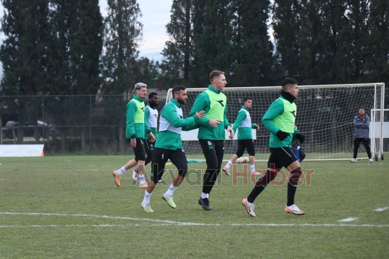 Sakaryaspor Bodrum maçının hazırlıklarına devam etti