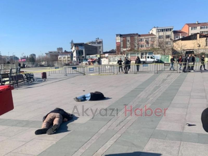 Çağlayan Adliyesi önünde hareketli anlar! Silah sesleri yükseldi...