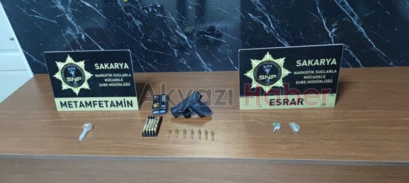 Sakarya'ya uyuşturucu getiriyorlardı yakalandılar