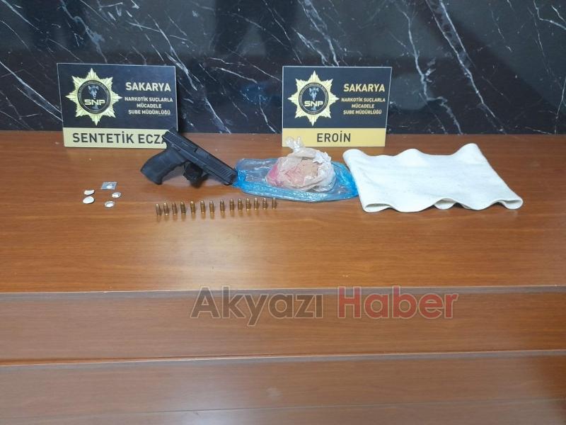 Sakarya'ya uyuşturucu getiriyorlardı yakalandılar