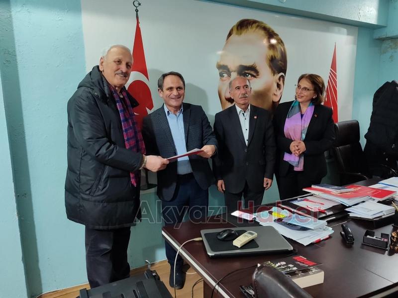 Hayrettin Sezgin CHP Akyazı Belediye Başkan adayı oldu