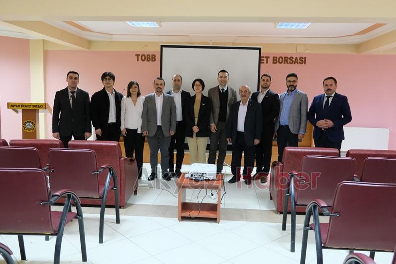 Akyazı Ticaret ve Sanayi Odası'nda GES Çalıştay'ı düzenlendi