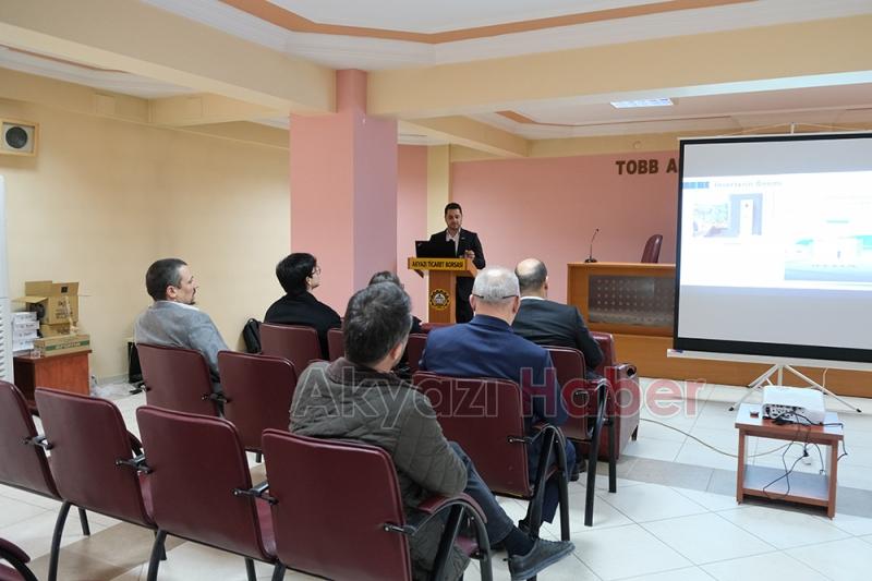 Akyazı Ticaret ve Sanayi Odası'nda GES Çalıştay'ı düzenlendi